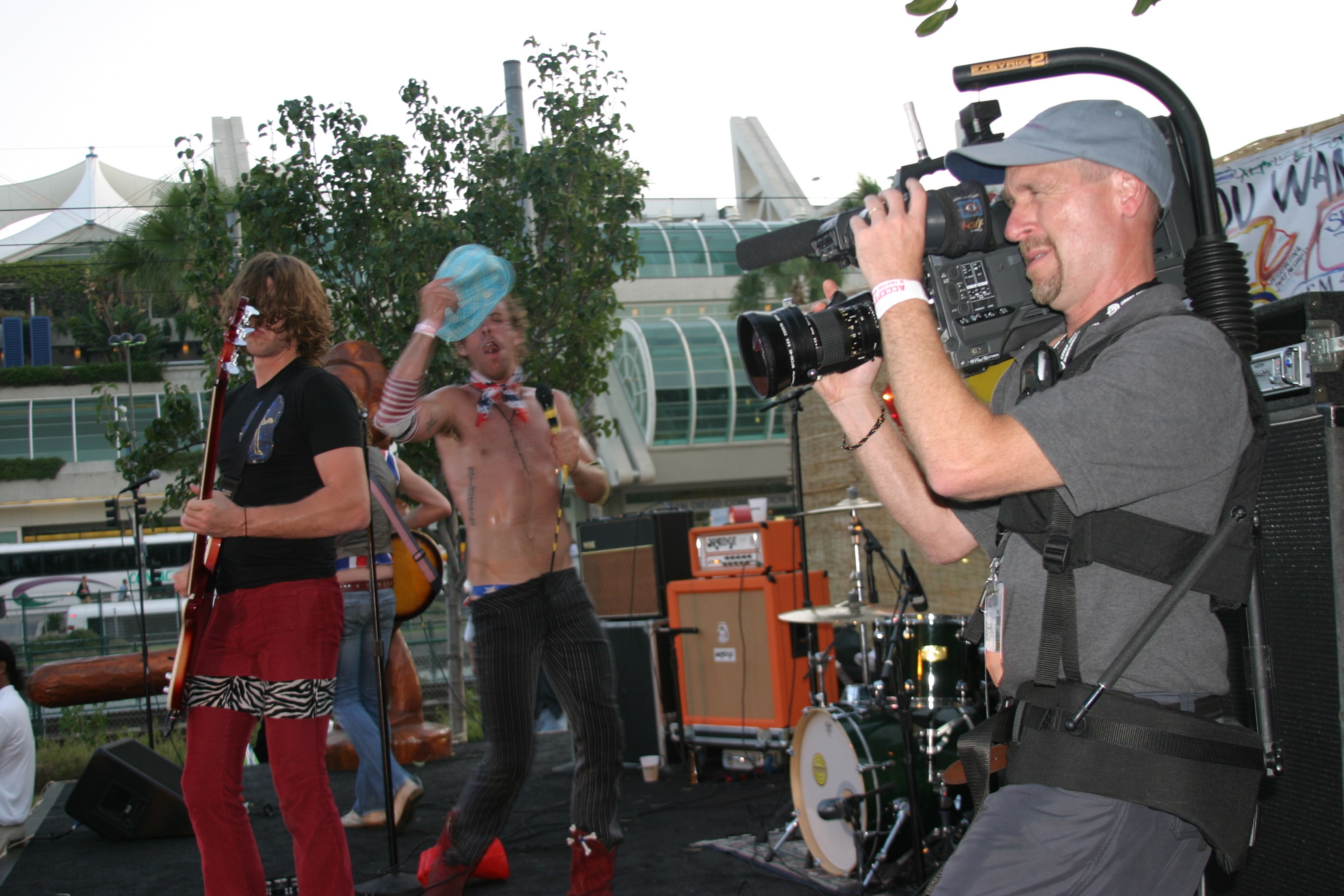 Joe Hursley and Ringers at San Diego Comic Con videotaped by DP Mark Schulze