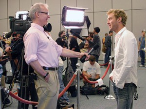 Daily Variety Editor Tim Gray Interviews Jude Law at San Diego Comic Con