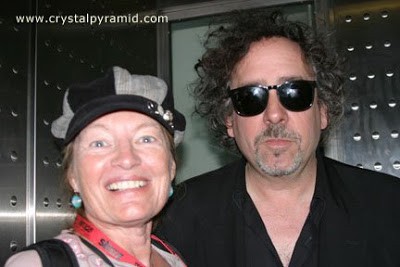 san diego video producer patty mooney with director tim burton