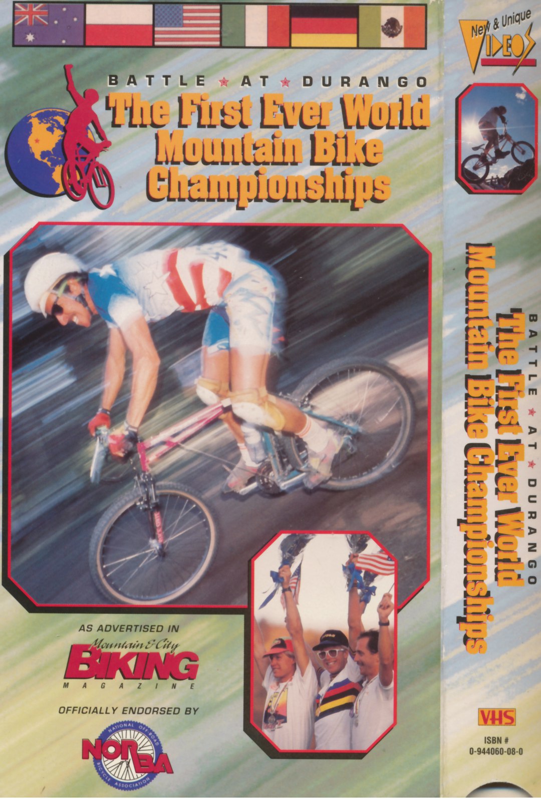 Battle at Durango first world mountain biking championships box cover