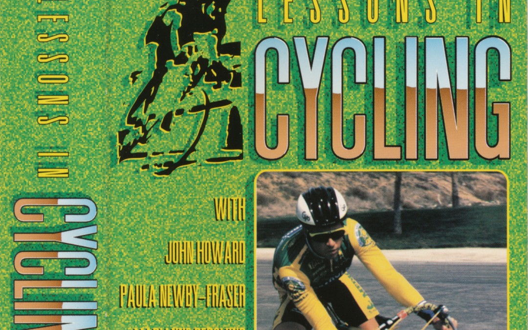 lessons in cycling vhs box cover