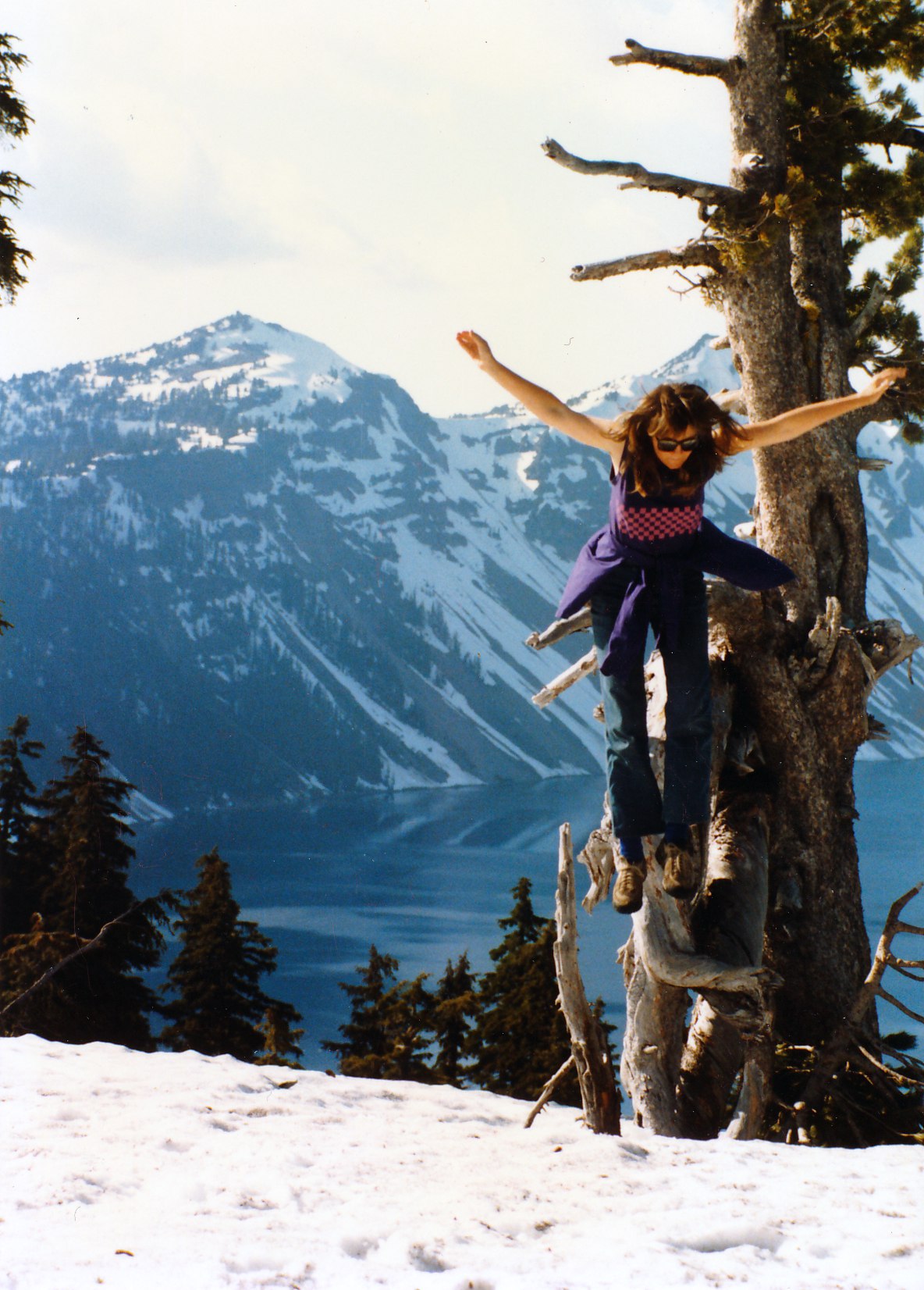 Crater Lake Patty Jumping