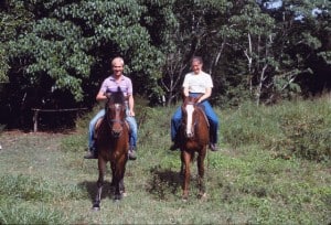 A horseback ride to a billabong in Australia