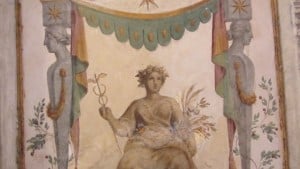 Vatican City Treasures - painting of woman with scepter