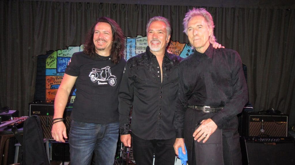 Patrick Guyton, Scott Edwards and Gary Puckett Cruisin' Gap - Photo by Patty Mooney of Crystal Pyramid Productions