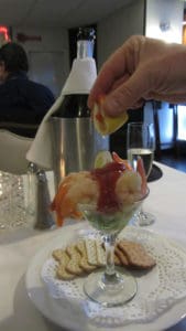 hornblower dinner cruise appetizer