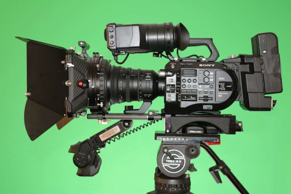 sony fs7 broadcast camera equipment