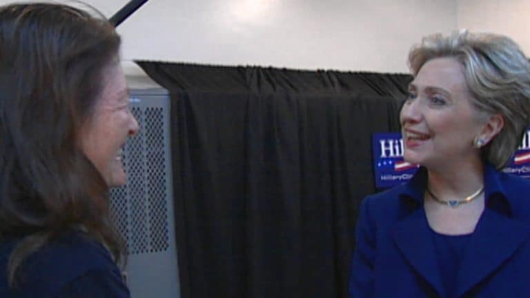 Hillary Clinton with Crystal Pyramid Productions