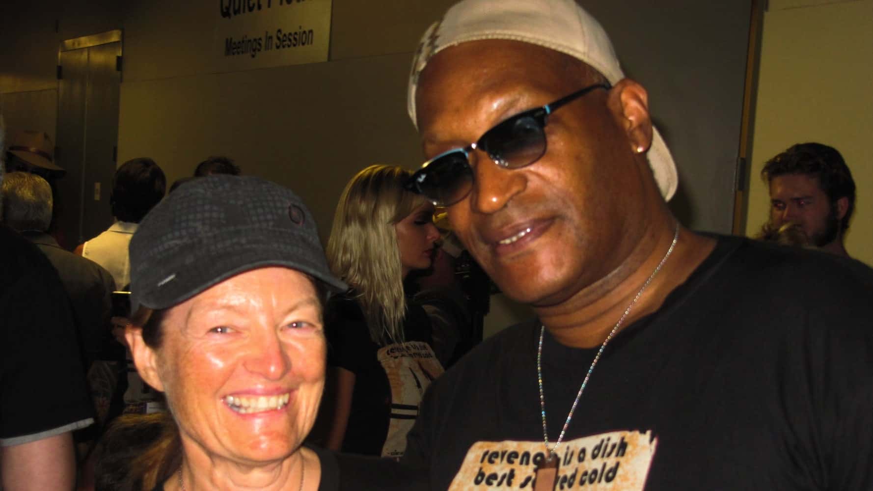 san diego video producer patty mooney actor tony todd candy man san diego comic con sushi girl movie premiere