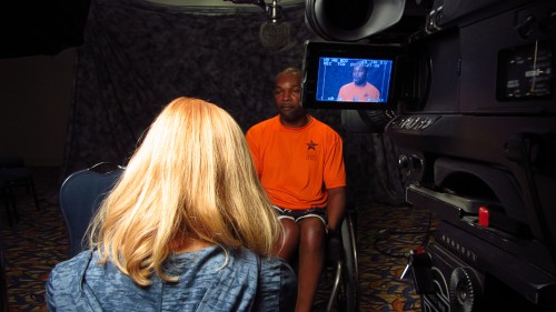 black man veteran va summer sports clinic interview