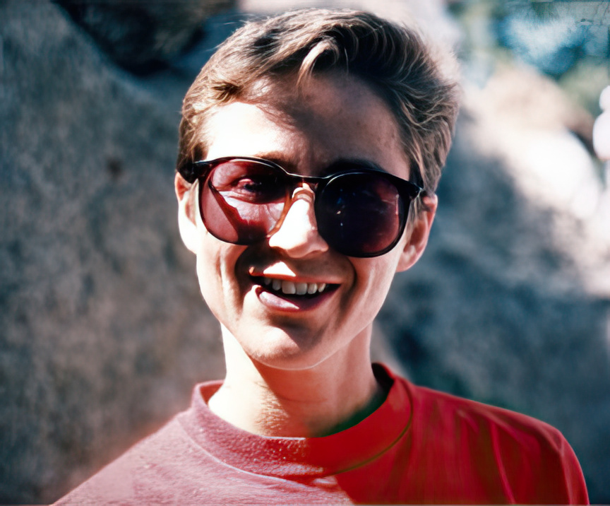 Martha Kennedy at Big Bear Lake California 1987