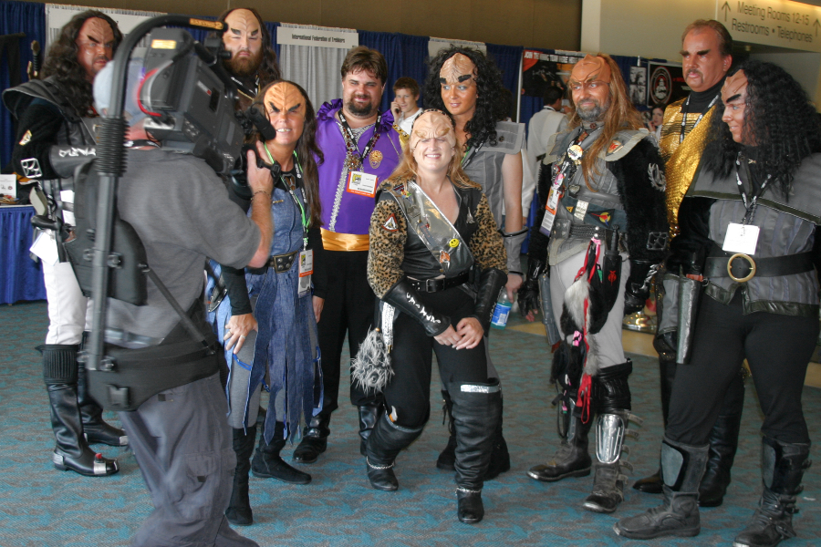 DP Mark Schulze shoots Klingons at San Diego Comic Con